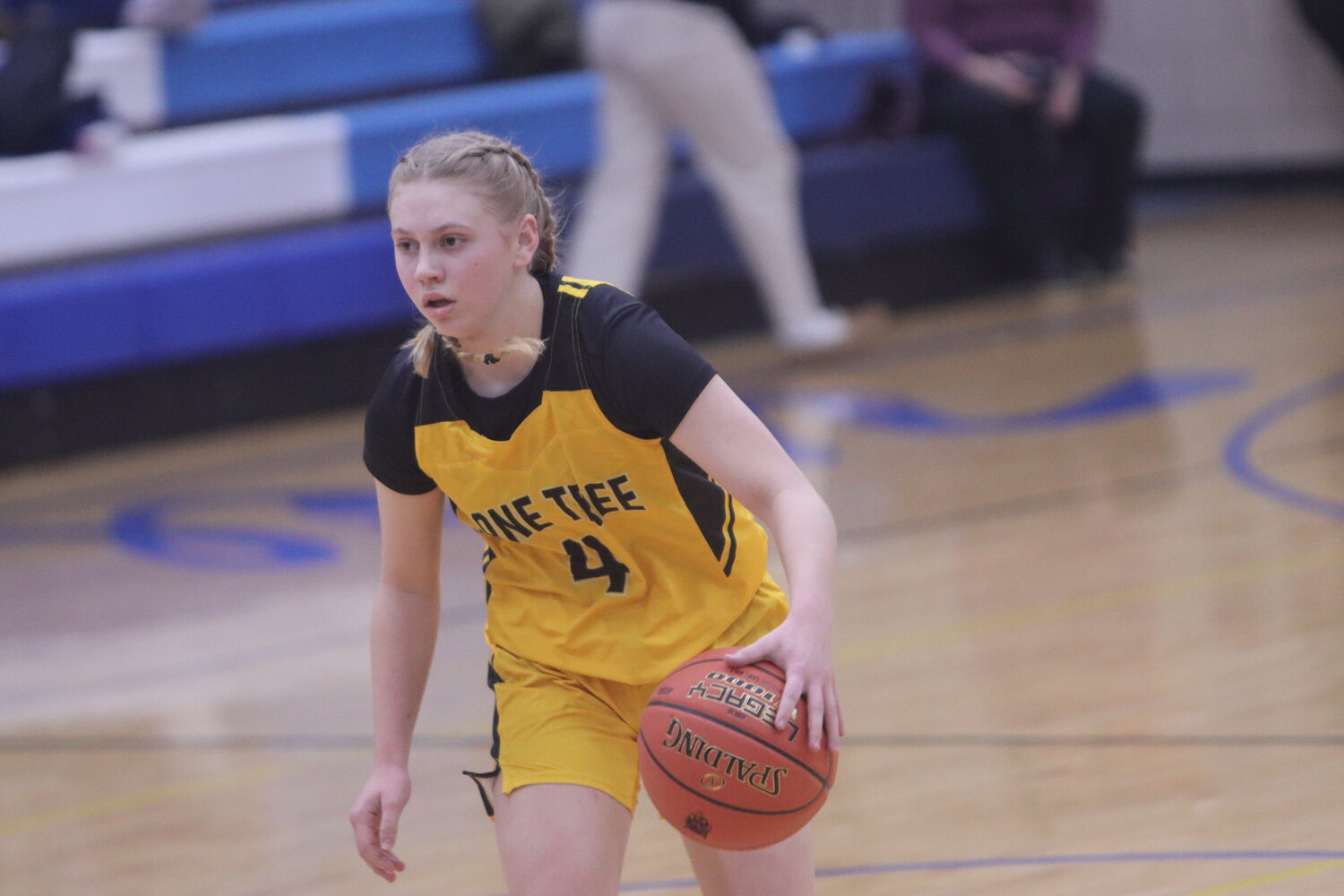 Lone Tree's Finley Jacque leads the Lady Lions with 334 points through 21 games.